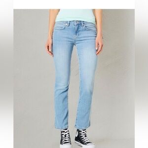 Free People We The Free Women’s Liv Cropped Flared Denim Jeans Pant Sz 28